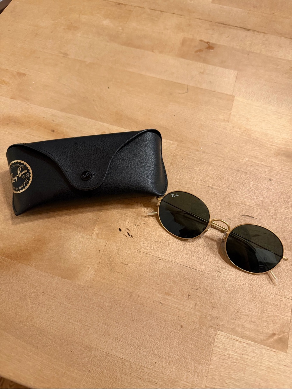 Ray-Ban Oval Metal Sunglasses